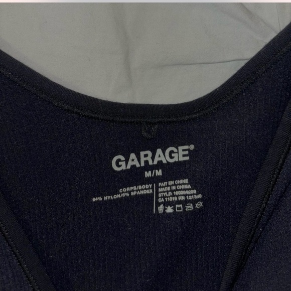 Garage Cross Ribbed Tank - Picture 2 of 2